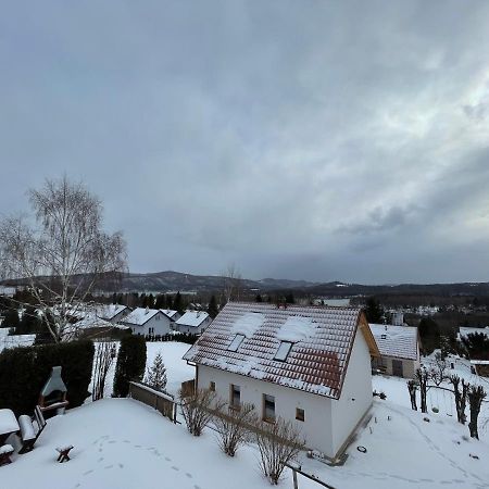 Bieszczadzki Hals - Dom Z 6 Sypialniami Villa Polańczyk Eksteriør bilde